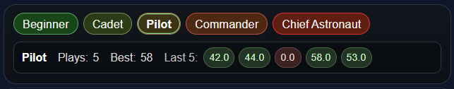 Skill Level Select